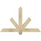 Ekena Millwork Kennewick Rough Sawn Timber Gable Bracket, Douglas Fir, 48"W x 30"H x 4"D x 4"F, 15/12 Pitch GBW048X30X0404KEN00RDF - alternate 1